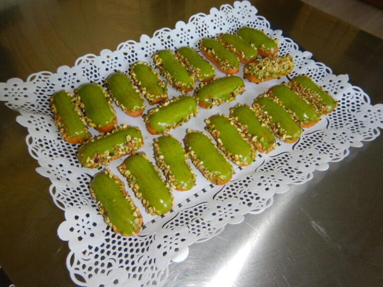 Eclair al pistacchio - formato mini