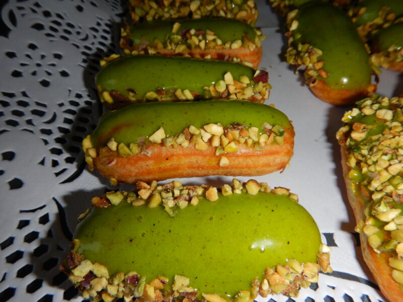 eclair pistacchio