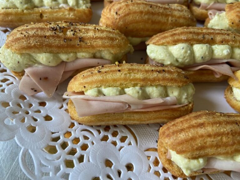 ECLAIR SALATI - PISTACCHIO MORTADELLA