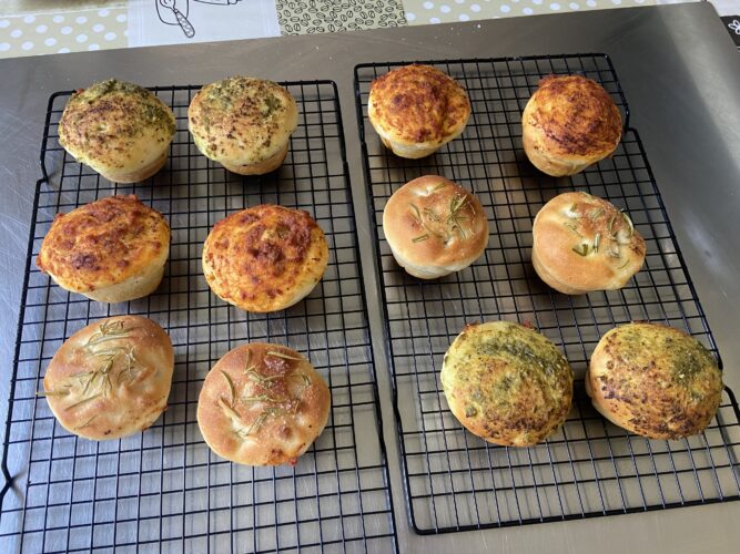 focaccia muffin