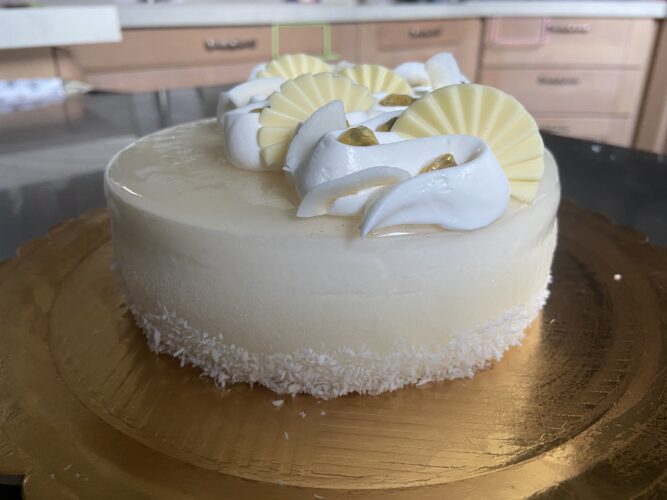 Pina colada cake