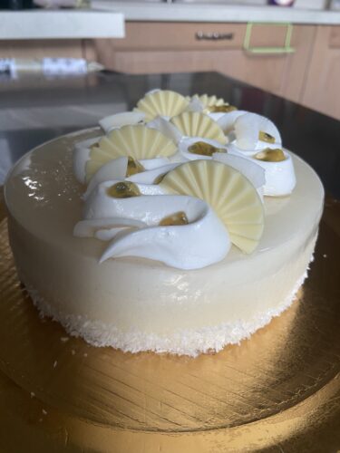 Pina colada cake