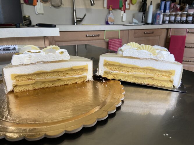 Pina colada cake