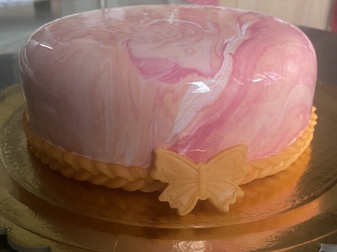 PEACH – la mia idea di ENTREMET ALLA PESCA