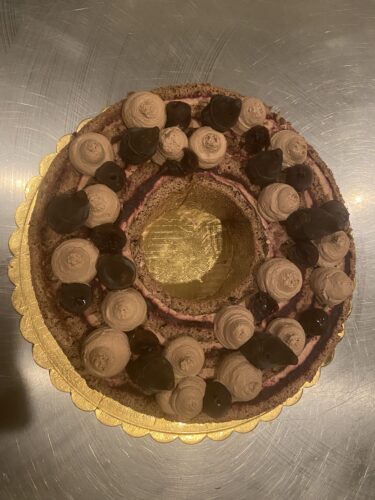 Girella cake al cioccolato