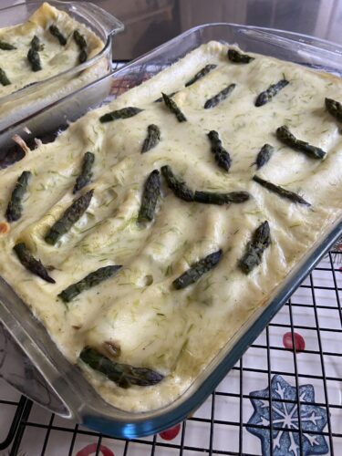 cannelloni crema asparagi