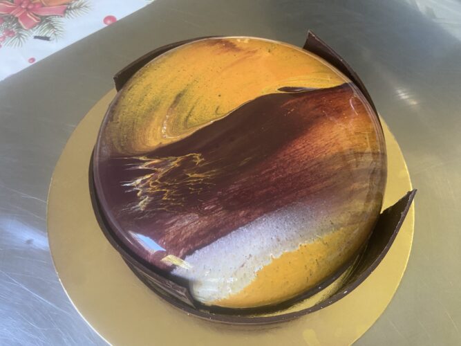 CARAMEL COFFEE ENTREMET torta moderna