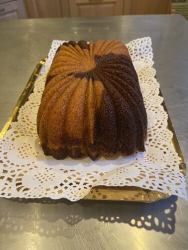 bundt cake variegato