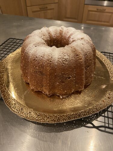 BUNDT CAKE ALLA CANNELLA E MANDORLE – senza burro