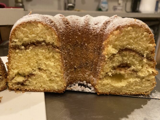 bundt mandorle cannella