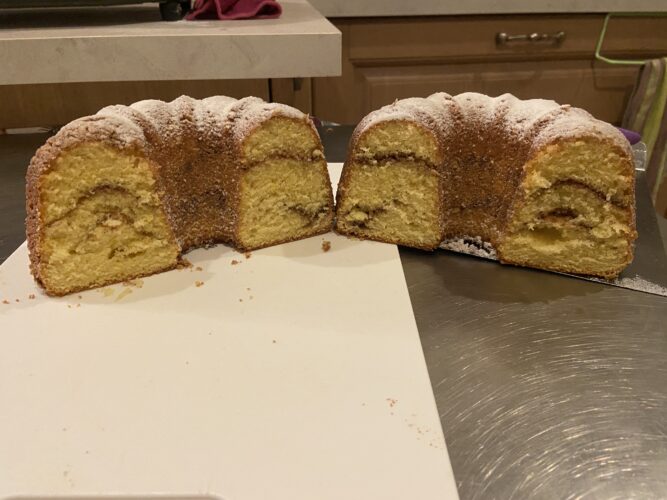 bundt mandorle cannella