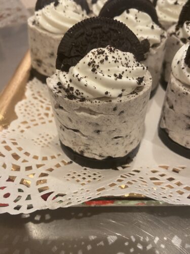 Oreo mini cheesecake