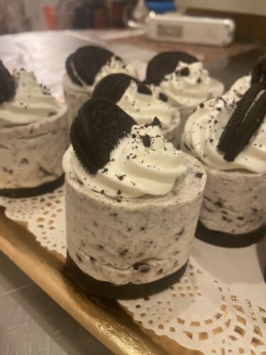 Oreo mini cheesecake