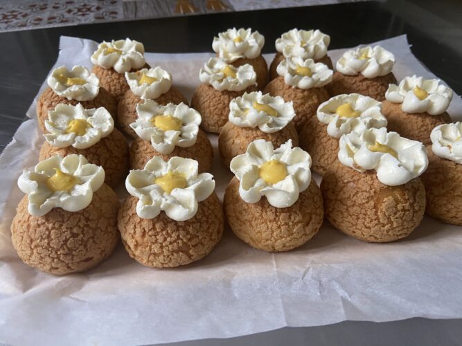 Flower choux