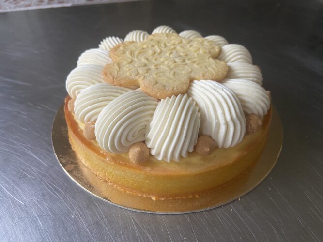 tart moderna mele amaretto