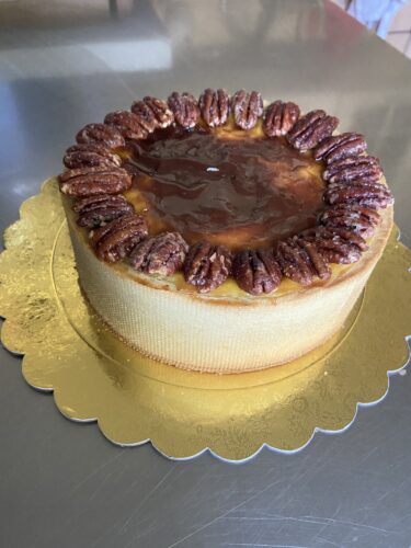 FLAN ALLO SCIROPPO D’ACERO E NOCI PECAN CARAMELLATE