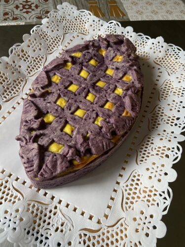 PIE DI CAROTE VIOLA (E FORMAGGI)