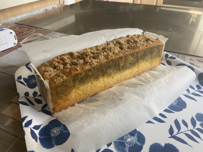 cake mango nocciole