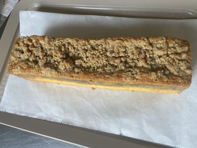 cake mango nocciole