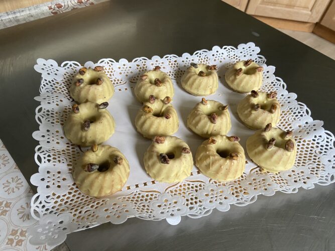 minicake pistacchio