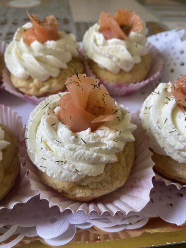 MINICAKE AL SALMONE E ANETO