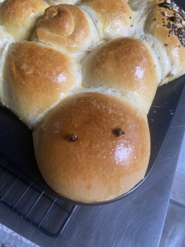 colomba pane centrotavola