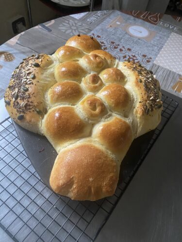 colomba pane centrotavola