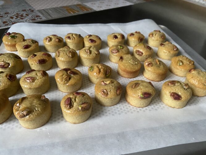 financier cioccolato bianco