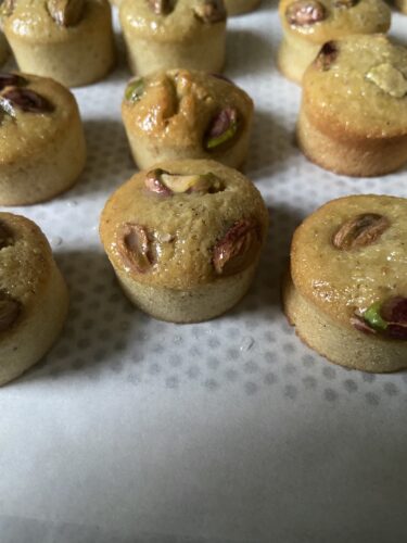 financier cioccolato bianco