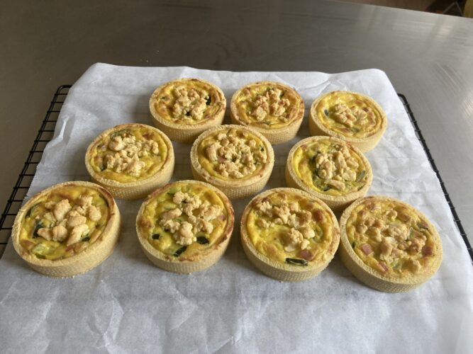 tart zucchine pecorino