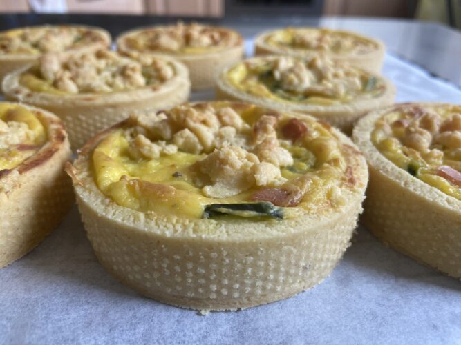 tart zucchine pecorino