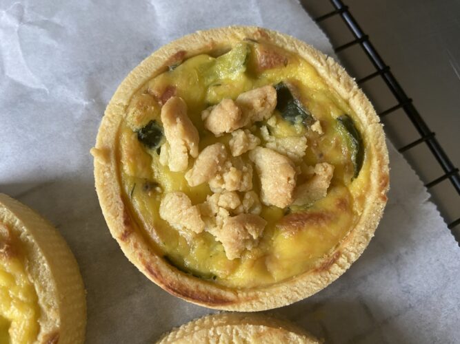 tart zucchine pecorino