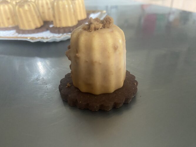 Panna cotta caramello e speculoos