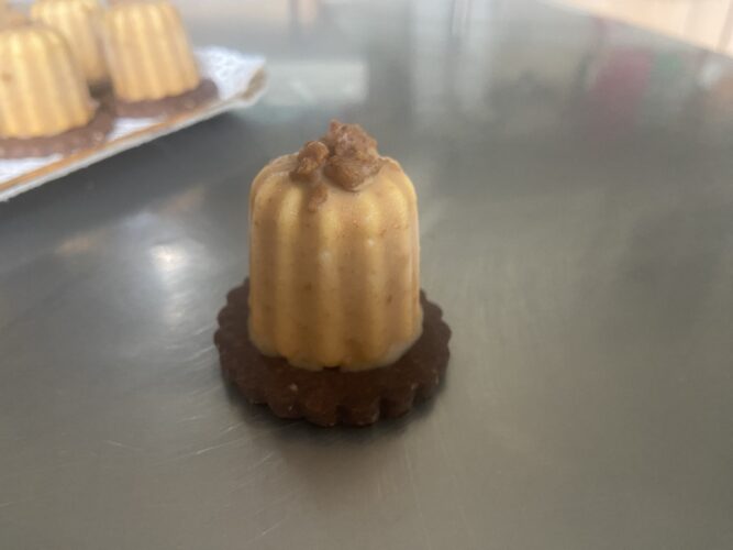 Panna cotta caramello e speculoos