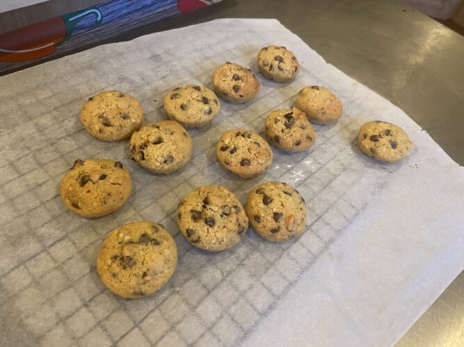 mini cookie teglia