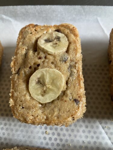 banana bread semi-integrale