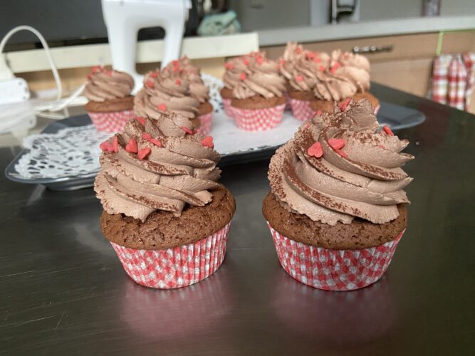 CUPCAKE CHOCO-FRUTTI ROSSI