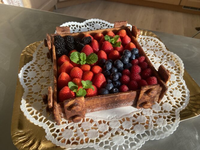 CROSTATA CASSETTA DI FRUTTA