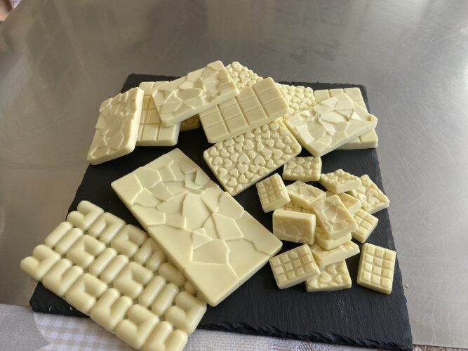 cioccolato bianco vegano