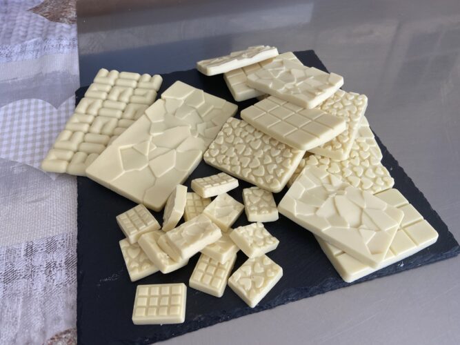 cioccolato bianco vegano