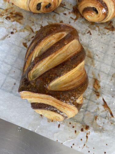 pain au chocolate bicolor