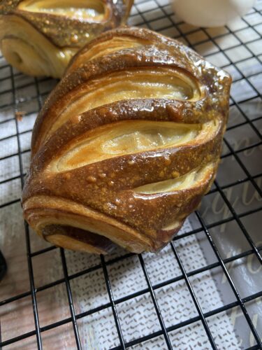 pain au chocolate bicolor