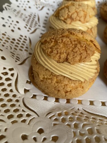 choux al pralinato di nocciola