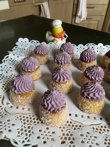 minicake cocco e mirtilli