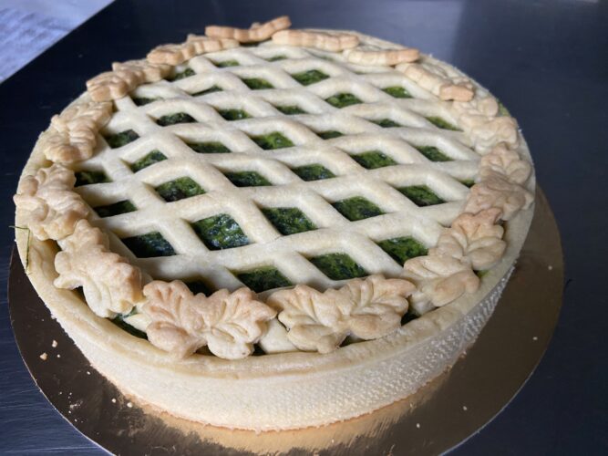 torta spinaci ricotta immagine