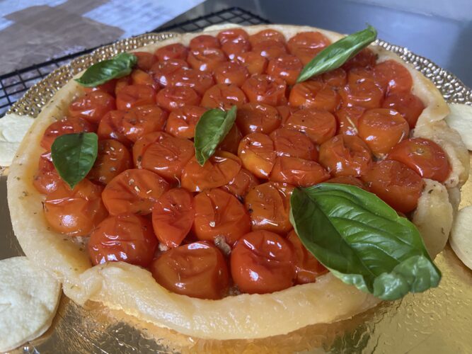 tatin di pomodorini