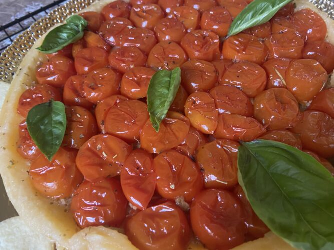 tatin di pomodorini