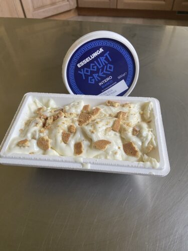 gelato yogurt greco fronte