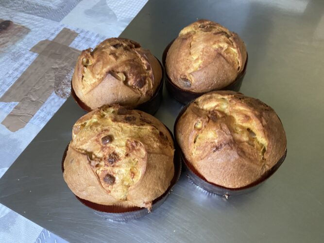 panettone al limoncello presentazione