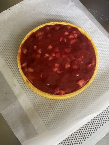 tart mandorle fragola e vaniglia termine base